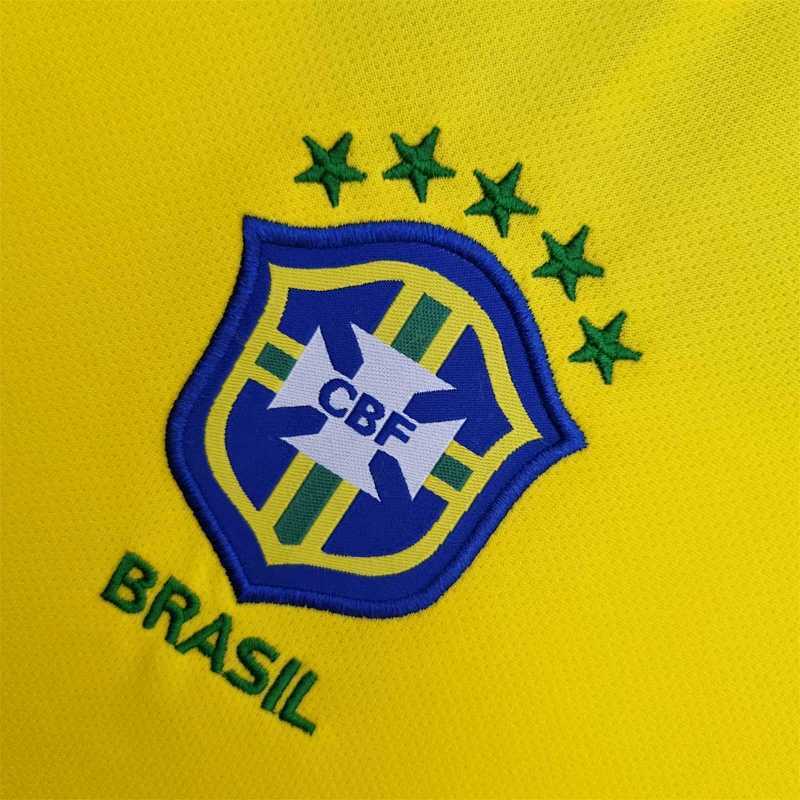 Maillot Brazil Domicile Rétro 2004