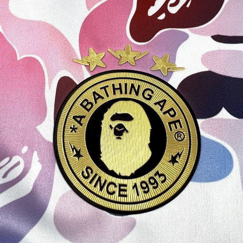 Maillot BAPE Rose Matching 25/26