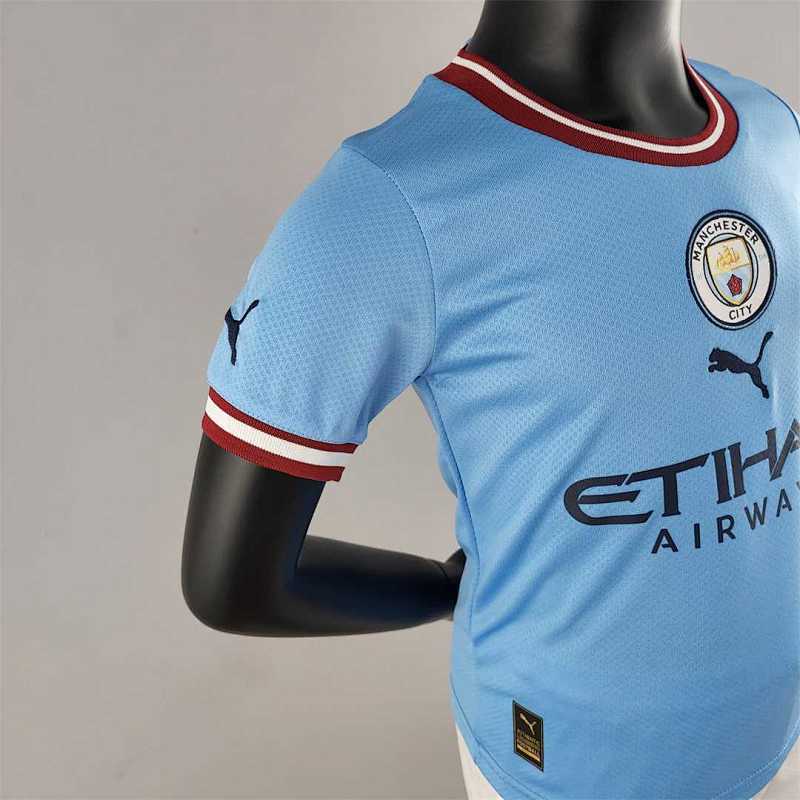 Ensemble Enfant Manchester City Domicile 22/23