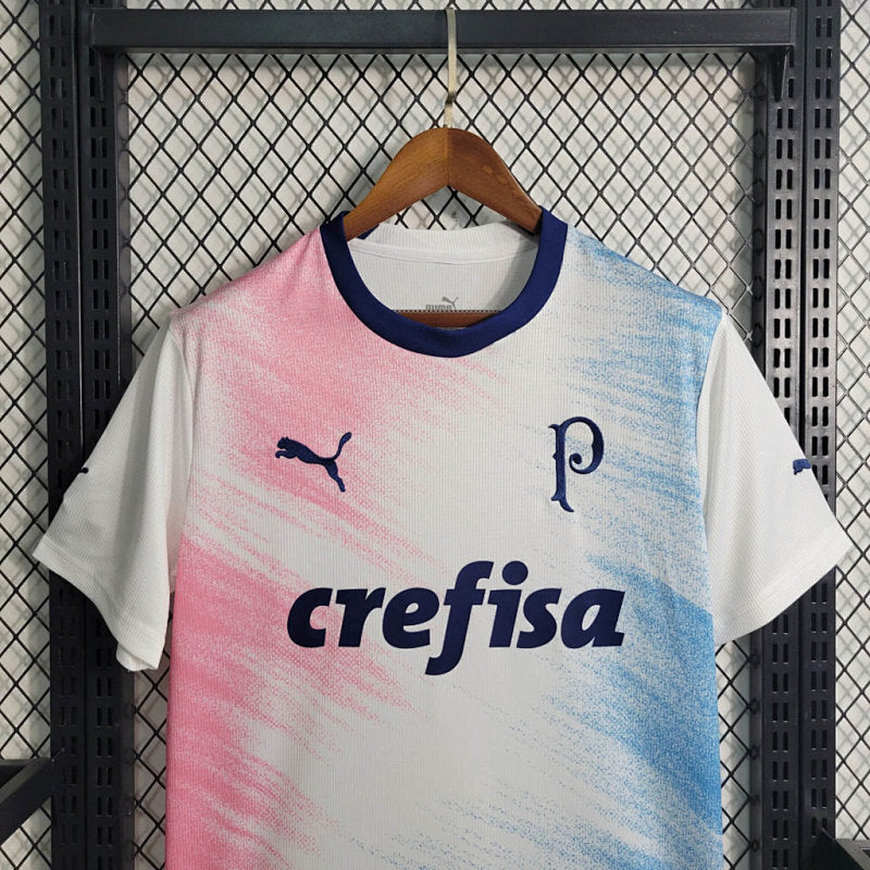 Maillot Palmeiras Rose Blanc 23/24