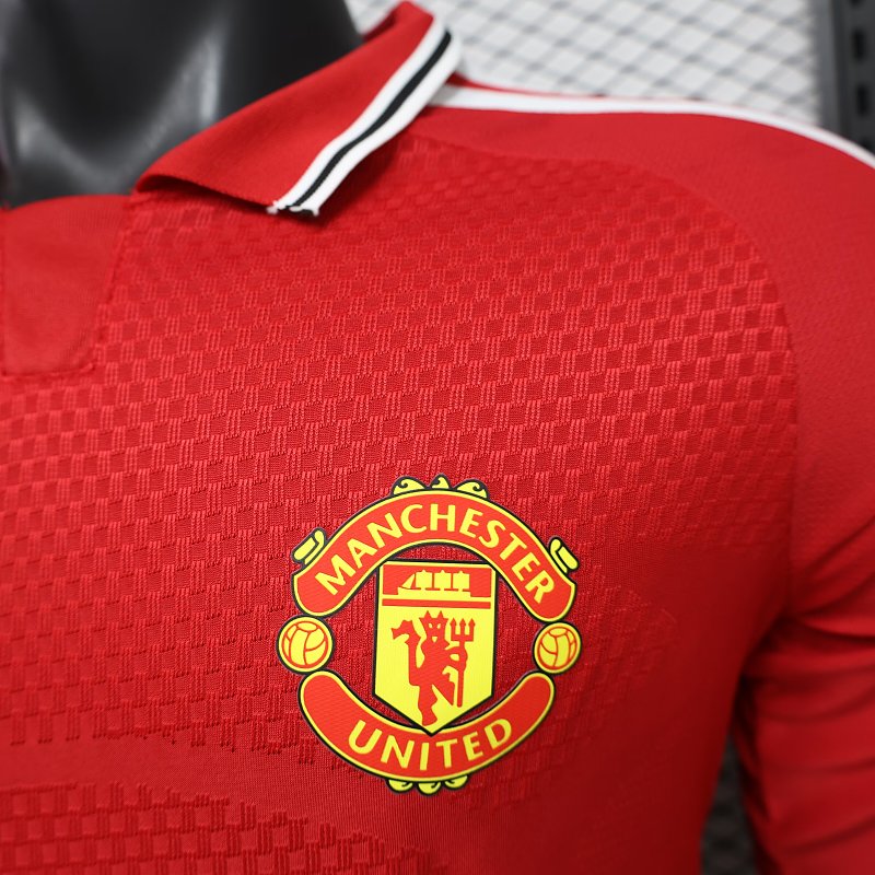 Maillot Manchester United Domicile Manches Longues 26/27
