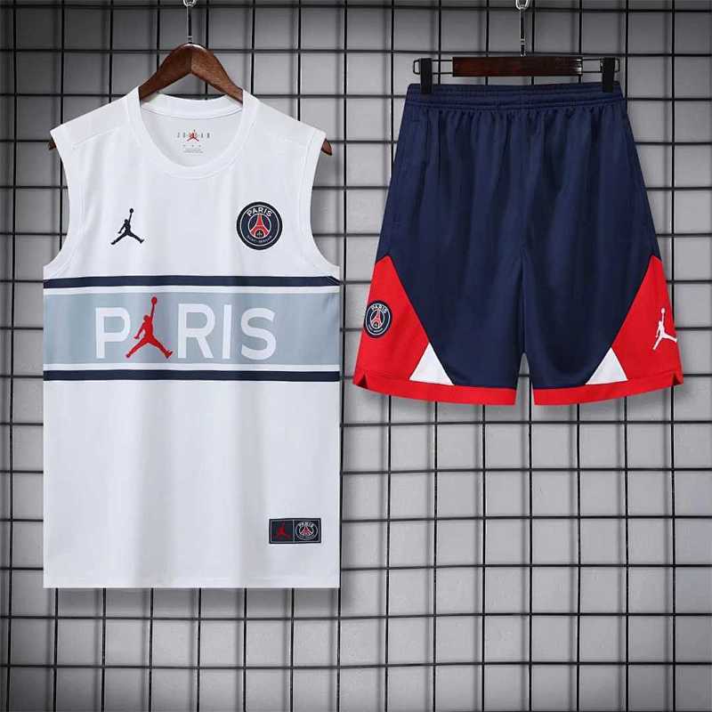 Débardeur PSG Blanc Gris 22/23