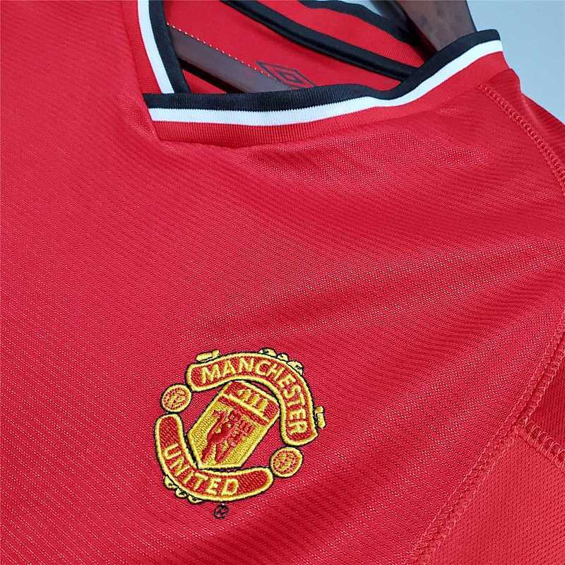 Maillot Manchester United Domicile Rétro 2000/02