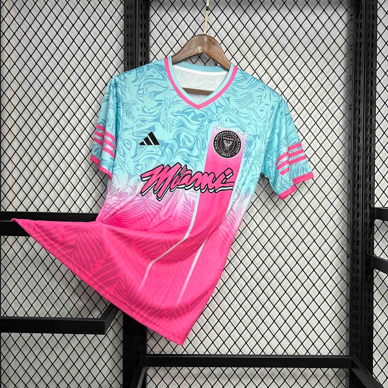 Inter Miami Blue Pink Jersey 24/25