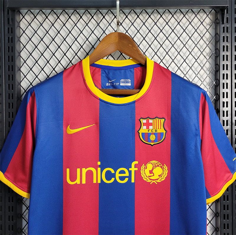 Maillot FC Barcelone Domicile Rétro 2010/11