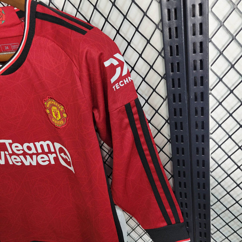 Manchester United Long Sleeve Tracksuit 23/24