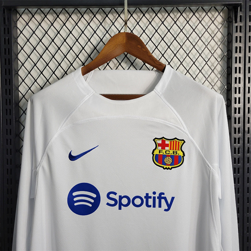 Maillot FC Barcelone Extérieur Manches Longues 23/24