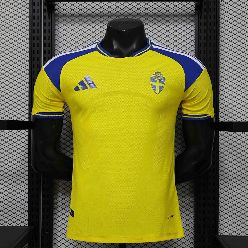 Maillot Suède Domicile Player Version Coupe du Monde 2026