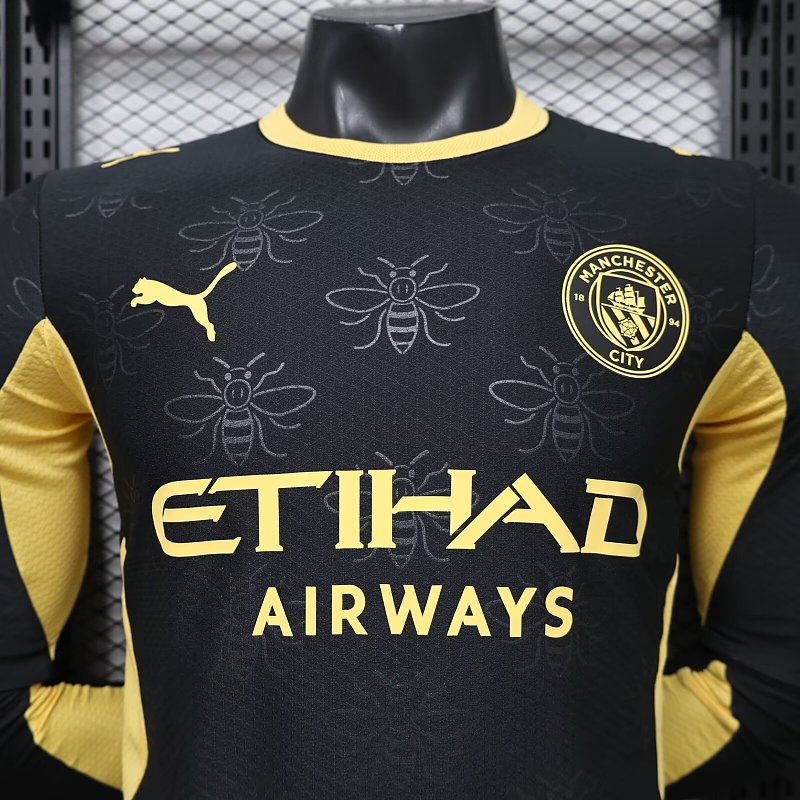 Maillot Manchester City Extérieur Manches Longues 26/27