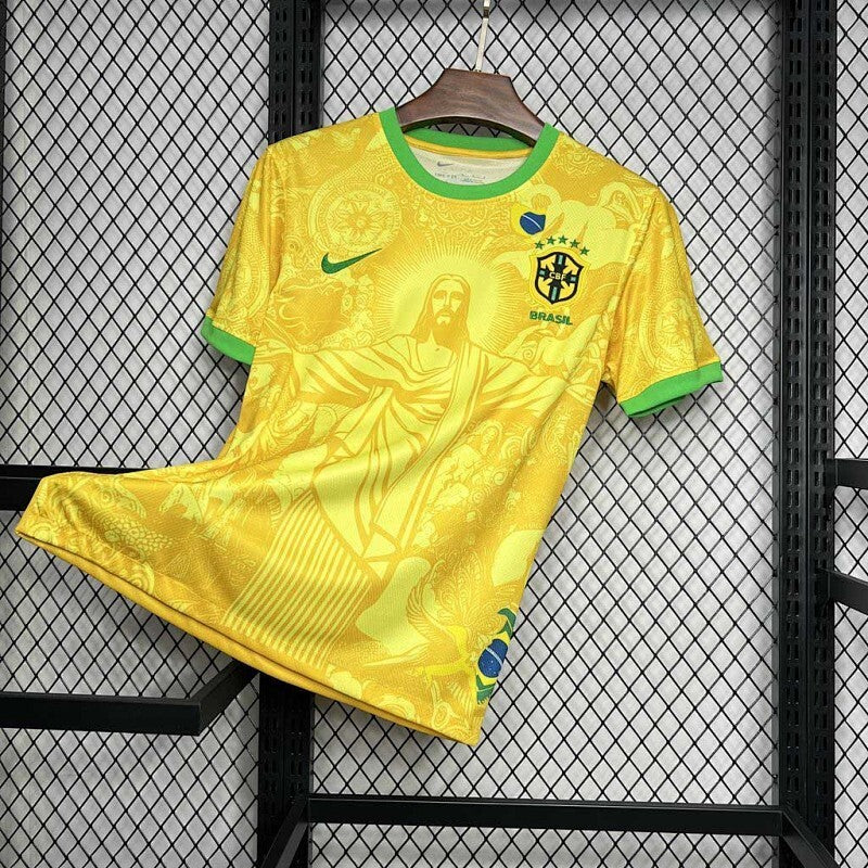 Maillot Brésil Jesus Redeemer(Home Domicile 25/26