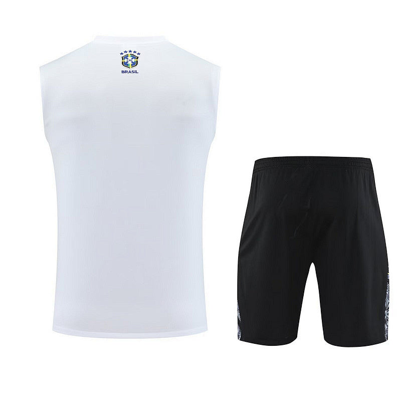 Débardeur Brésil Blanc 25/26