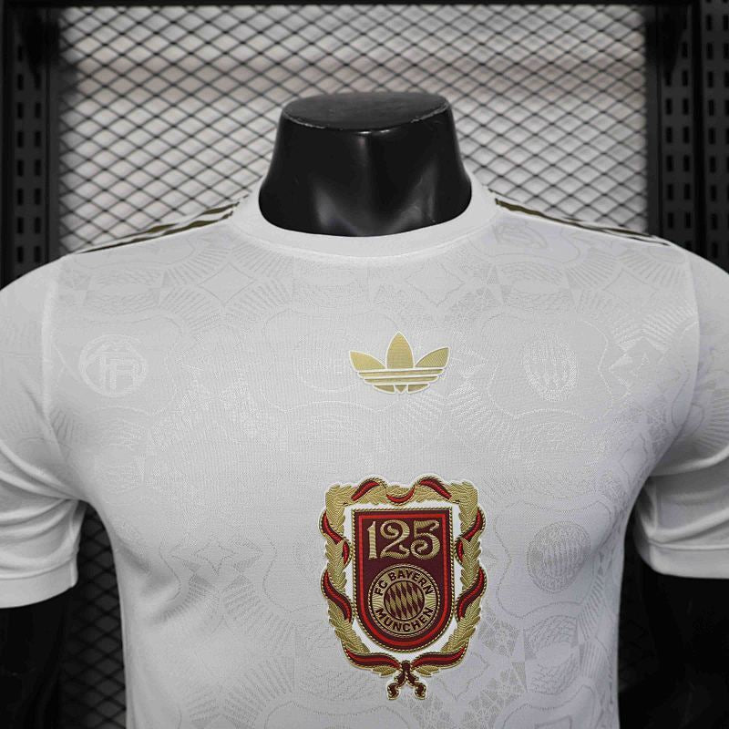 Bayern Munich 125 Years White Player Version Jersey 25/26