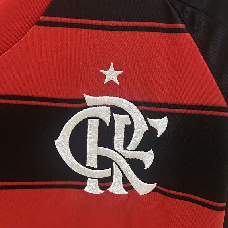 Camiseta Flamengo Local Manga Larga 25/26