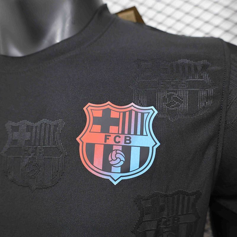 Camiseta FC Barcelona Negro Edición Especial Versión Player 24/25 (2)