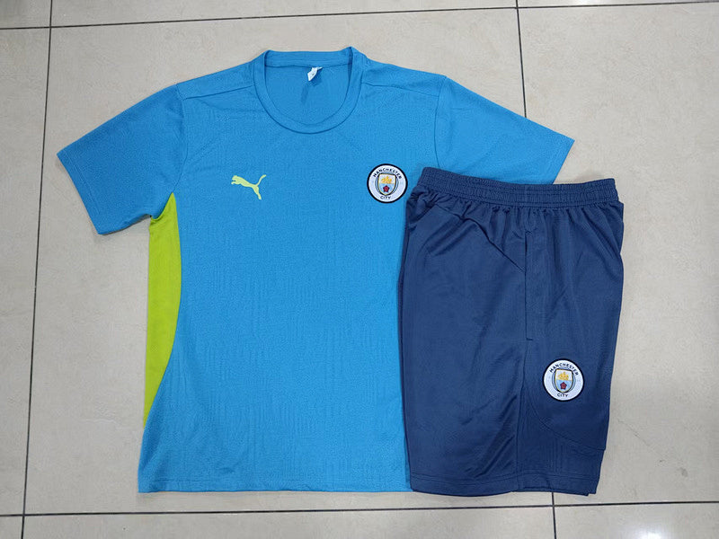 Ensemble Manchester City Bleu Prématch 25/26 (2)