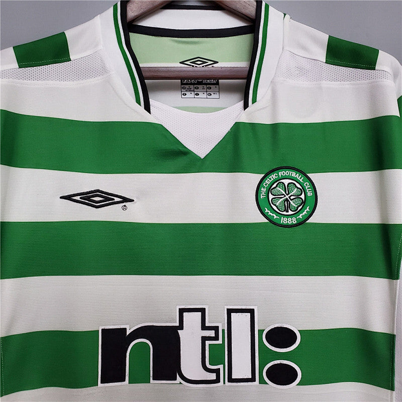 Maillot Celtic Domicile Rétro 2001/03