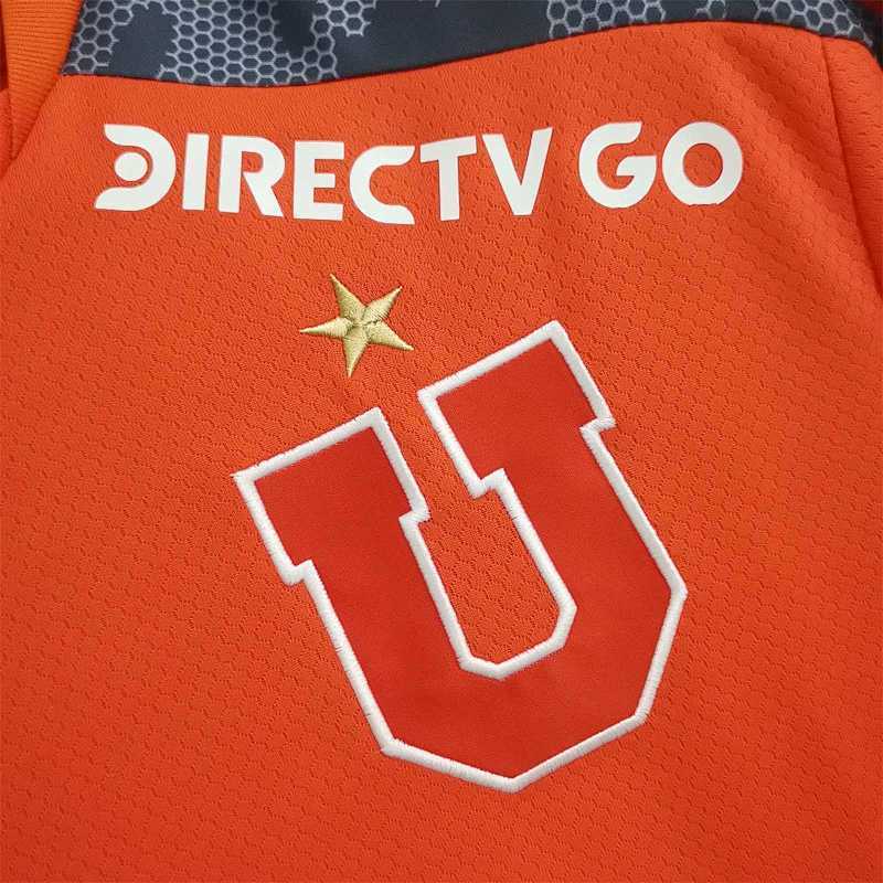 Maillot University Chile orange Pre-Match 22/23