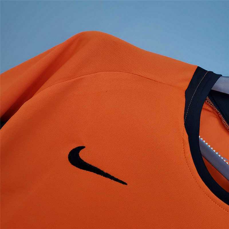 Maillot Pays-Bas orange Domicile Rétro 2002