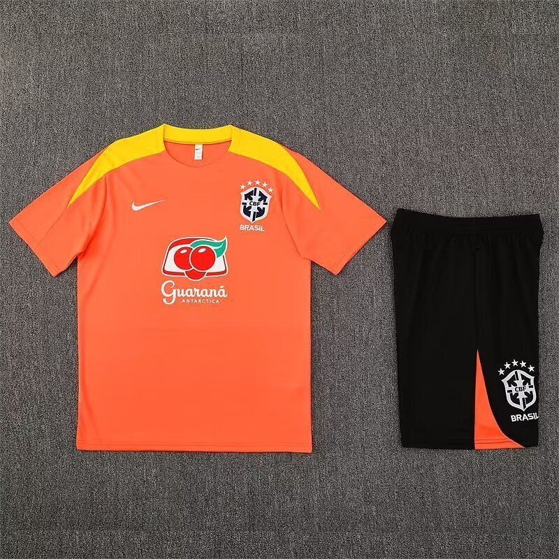 Ensemble Brésil Orange Prématch 25/26