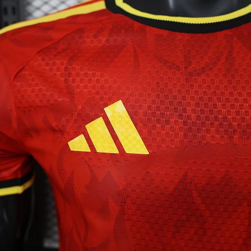 Maillot Belgique Domicile Player Version Coupe du Monde 2026