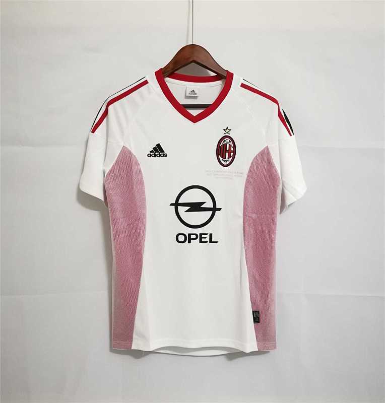 Maillot AC Milan Extérieur Rétro 2002/03