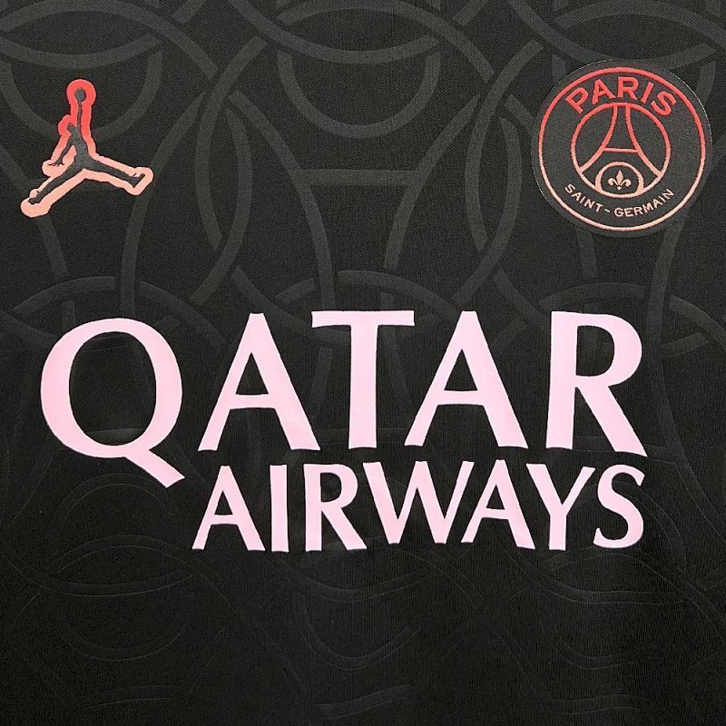Camiseta PSG Negro Pre-Partido 25/26