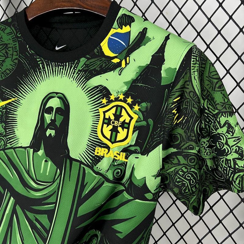 Maillot Brésil Christ Redeemer Édition spéciale 25/26