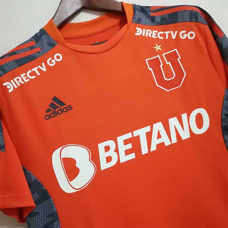 Maillot University Chile orange Pre-Match 22/23