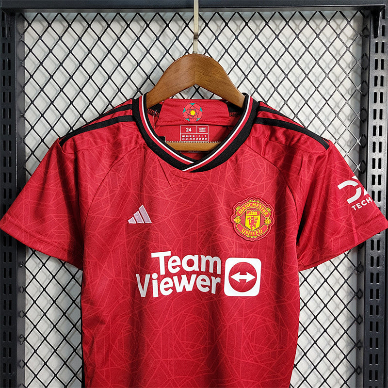 Ensemble Enfant Manchester United Domicile 23/24