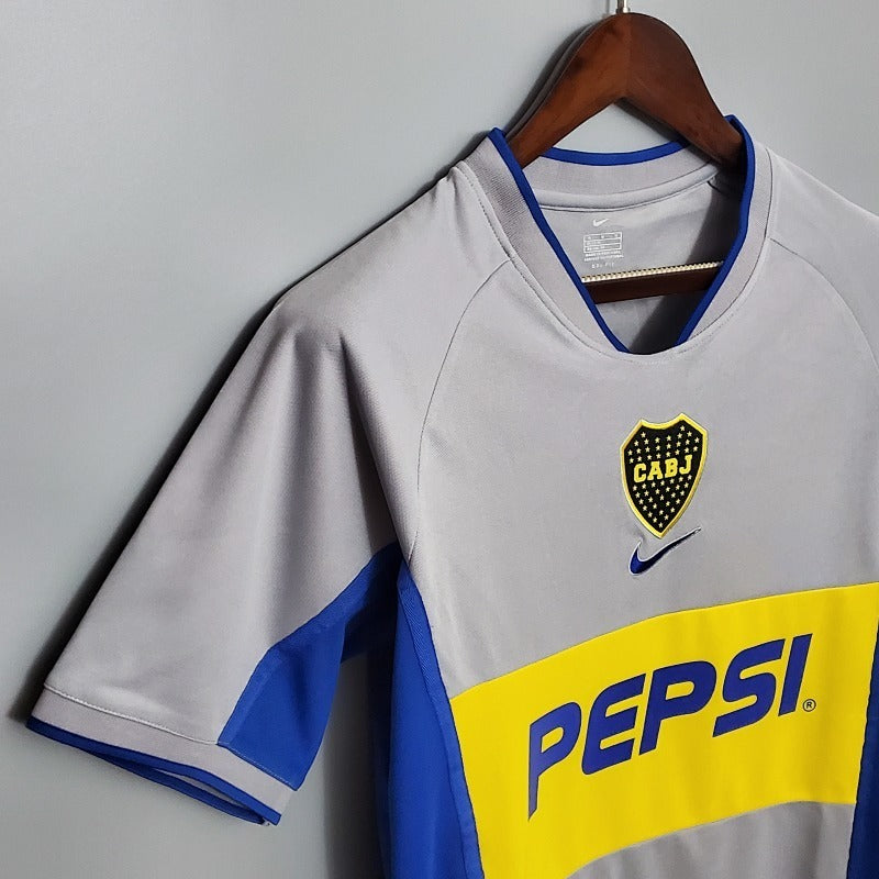 Maillot Boca Juniors Extérieur Rétro 2002