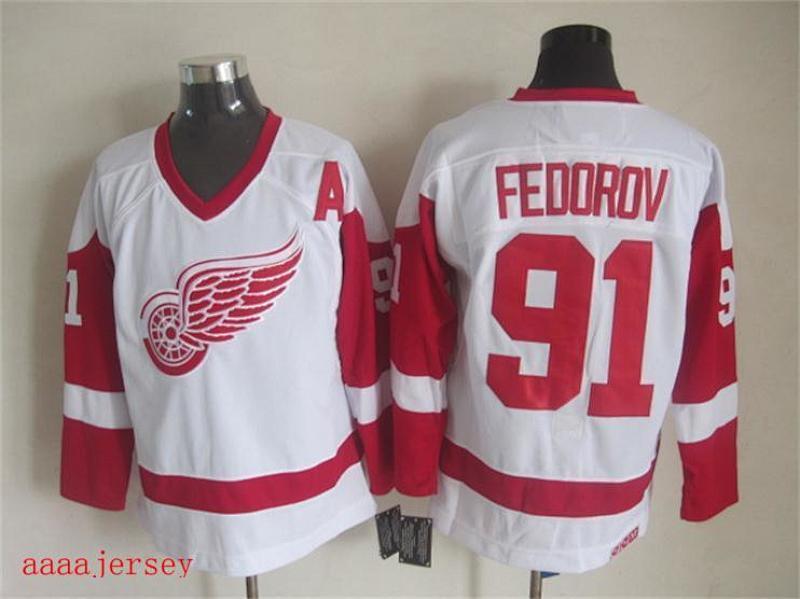 Maillot Wings ice hockey Rétro Vintage