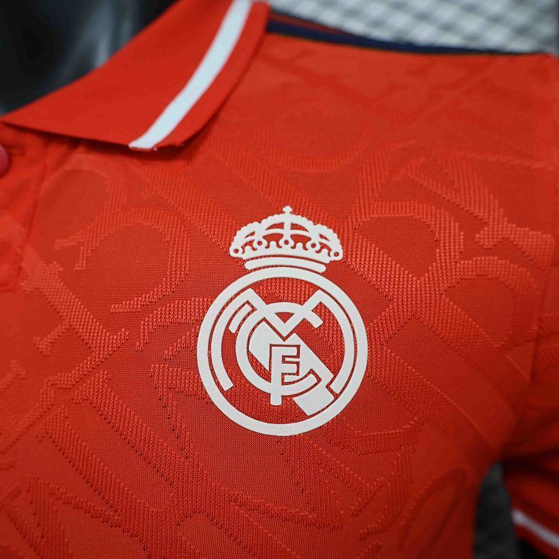 Camiseta Real Madrid Rojo Versión Player 24/25