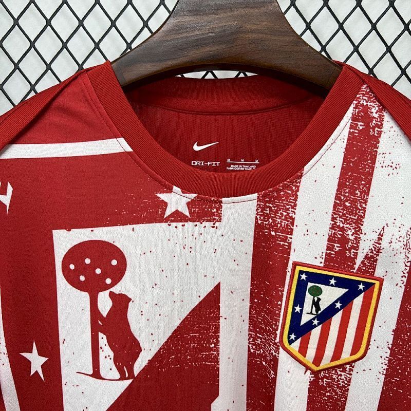 Maillot Atlético Madrid Rouge Prématch 25/26