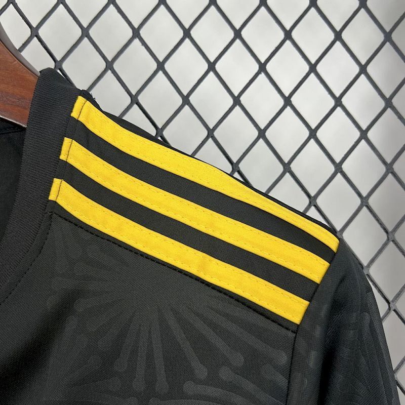 Maillot Mexico Gold Black 25/26