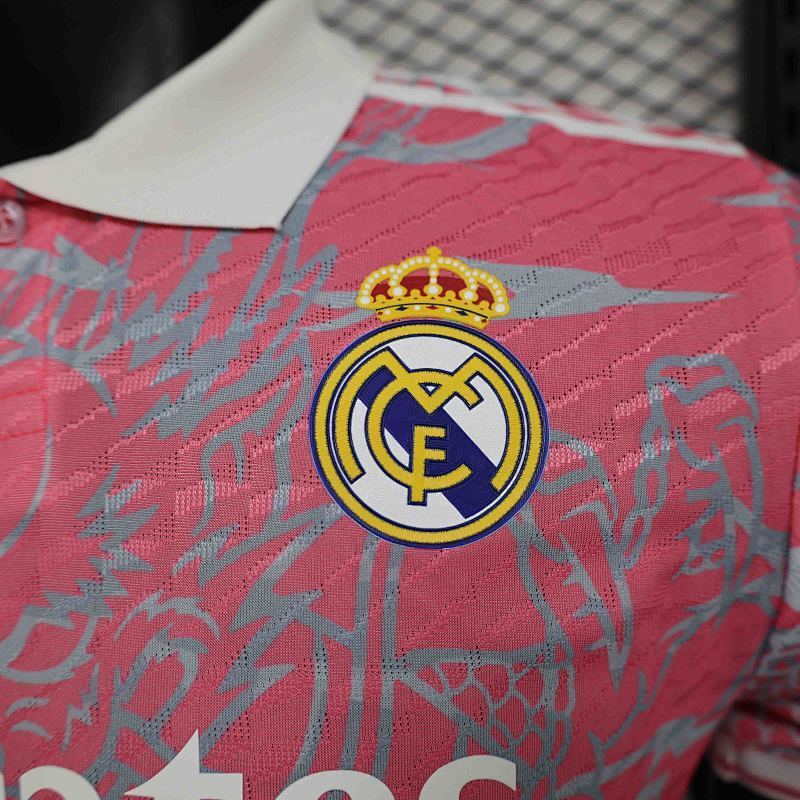 Real Madrid Pink Player Version Jersey 24/25