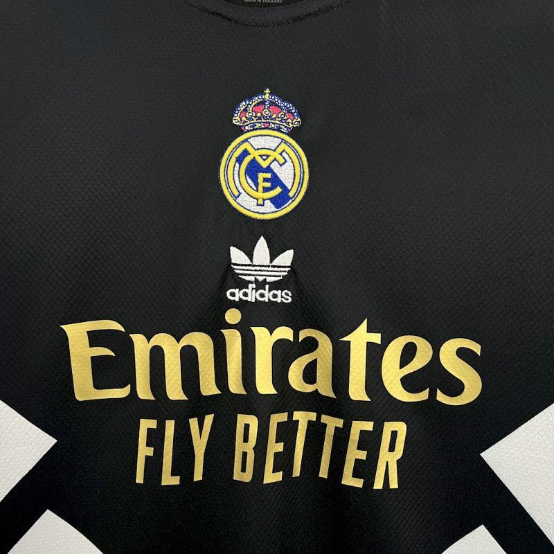 Camiseta Real Madrid Negro 25/26