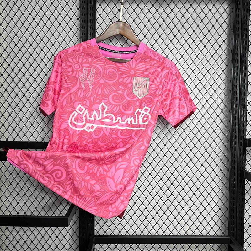Maillot Palestina Pink Pre-Match 25/26