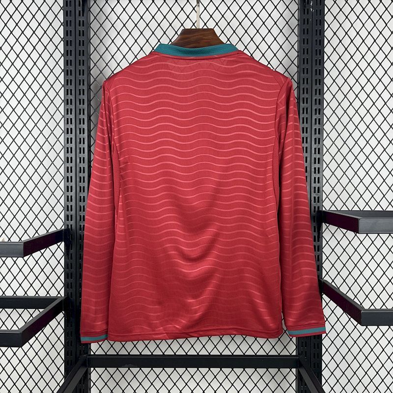 Maillot Portugal Domicile Manches Longues Coupe du Monde 2026