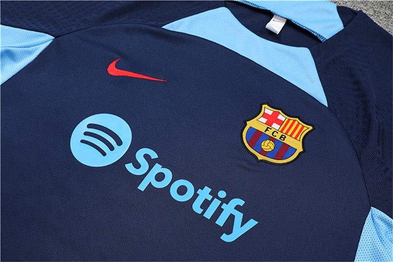 Ensemble FC Barcelone Bleu roi&Bleu Prématch 22/23