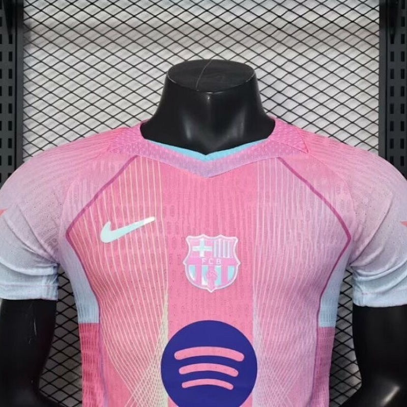 Camiseta FC Barcelona Rosa Edición Especial Versión Player 25/26