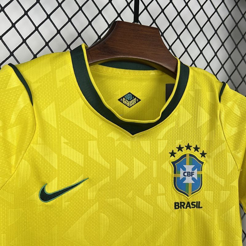 Maillot Brésil Domicile Enfant Coupe du Monde 2026
