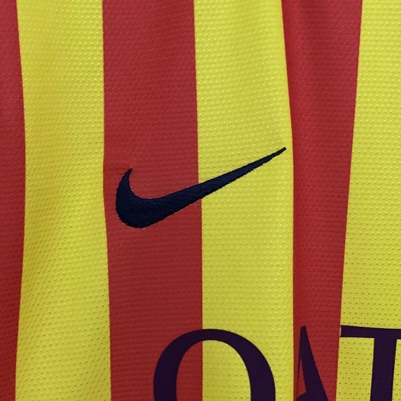 Camiseta FC Barcelona Visitante Retro 2013/14