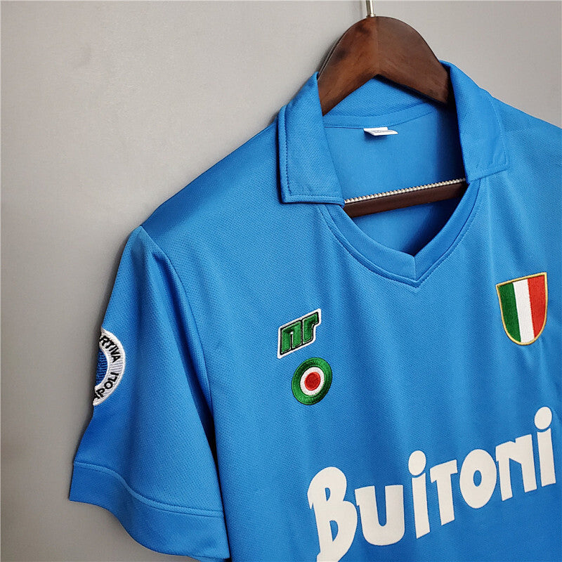 Maillot Naples Domicile 87/88