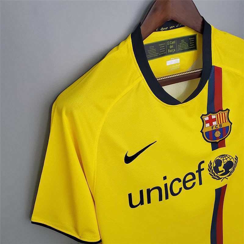 Camiseta FC Barcelona Visitante Retro 2008/09