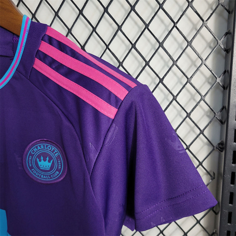Ensemble Enfant Charlotte FC Extérieur 23/24