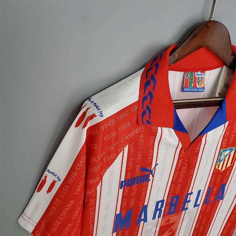 Maillot Atlético Madrid Domicile 95/96