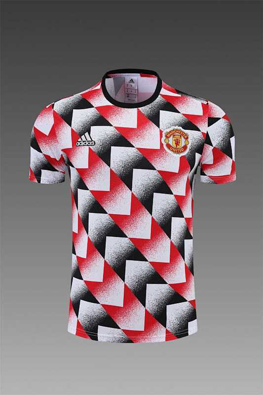 Manchester United Black White Pre-Match Kit 22/23