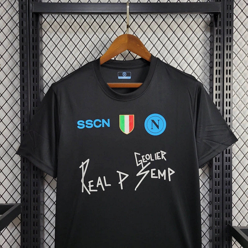 Camiseta Nápoles Negro 23/24