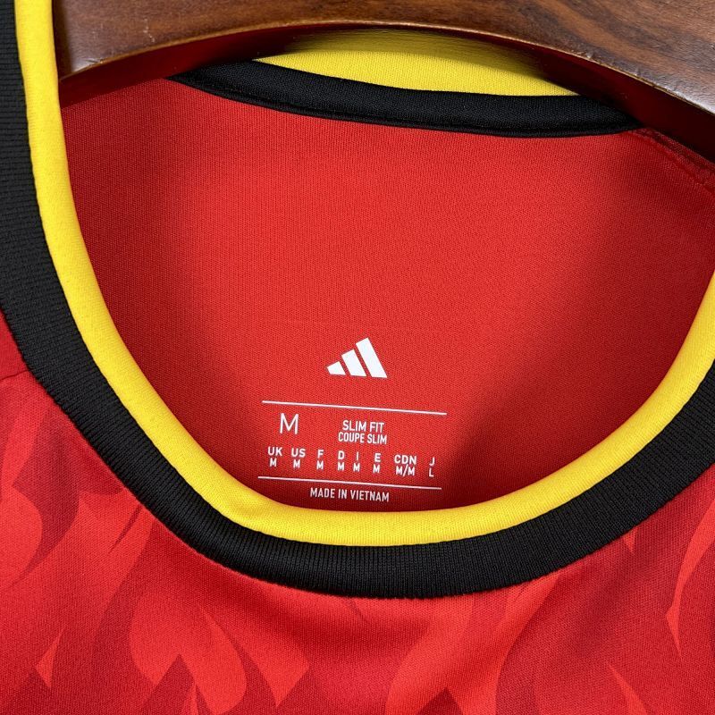 Maillot Belgique Domicile Coupe du Monde 2026