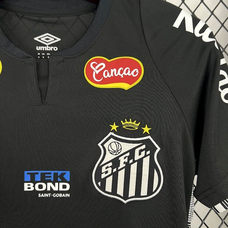 Maillot Santos Noir Édition spéciale 25/26